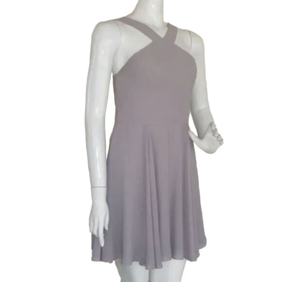 LULU'S Dress, M, Forevermore Gray, Wide straps - Picture 2 of 9